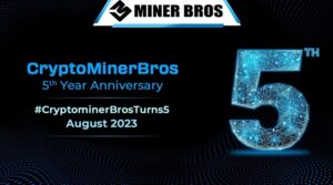Crypto Miner Bros celebra 5 anni di costruzione del futuro nella comunità di mining di criptovalute