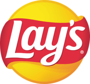 An image of lays' logo