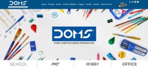 DOMS Industries IPO - DRHP نے INR 1,200-کروڑ عوامی پیشکش کے لیے دائر کیا - IPO سینٹرل