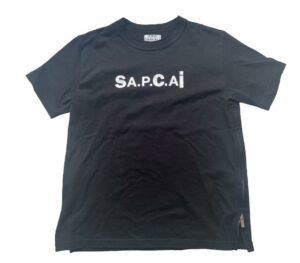 おすすめネット APC Sacai 21ss لعبة Tシャツ Tシャツ ジップ - ipocentral.in