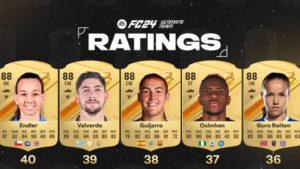 EA Sports FC 24 Ratings Leak: Highest Rated Players 40-31