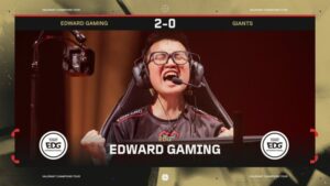 EDward Gaming Secure Playoffs at Champions Debut