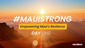 マウイの回復力を強化: Vacabee がハワイの山火事救済のために影響力のある人々と協力