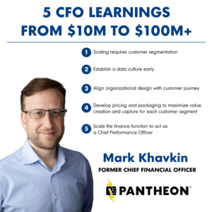 From $10M to $100M+ ARR: Five CFO Learnings