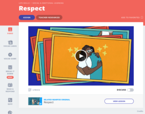 Impactful character education development videos and activities for students