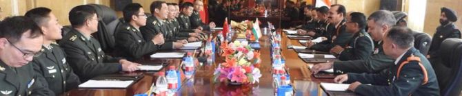 Gränsraden Indien och Kina: Indien, Kina håller nya militära samtal