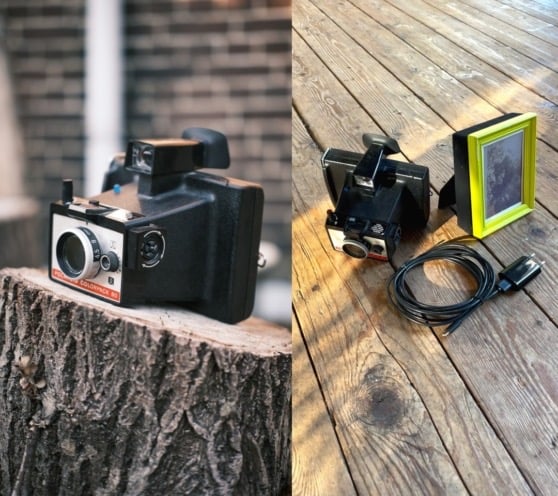 Instant Frame – Modding an instant camera #piday #raspberrypi