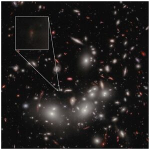 Ser tillbaka mot kosmisk gryning—astronomer bekräftar den svagaste galaxen som någonsin setts