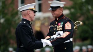 Marinesoldater har nu en ny højtstående leder