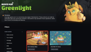 Mavis Hub's Greenlight: فصلی جدید برای توسعه دهندگان بازی Axie - NFT News Today
