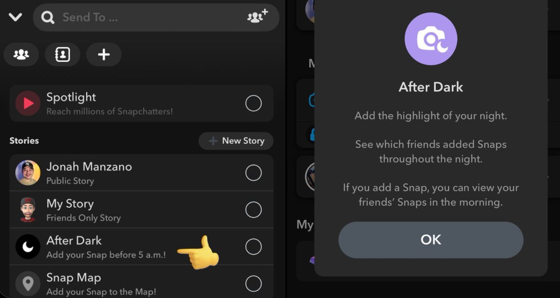 Wat is Snapchat in het donker? Leer hoe je een Snapchat After Dark Snap plaatst en er een verwijdert. Blijf lezen en ontdek deze BeReal-achtige functie!