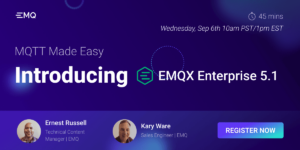 간편한 MQTT: EMQX Enterprise 5.1 소개