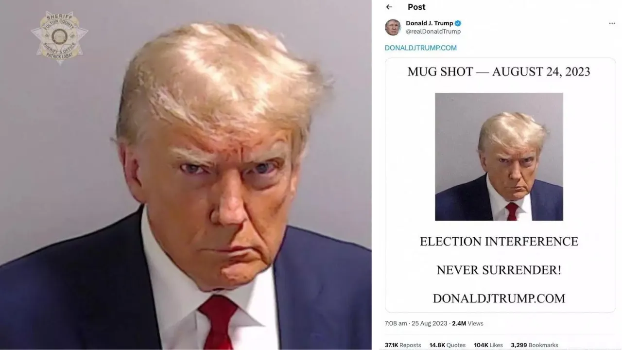 Mugshot Magic: Ex-President Trump's Mugshot Raises NFT Floor Price