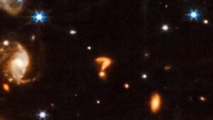 NASA discovers giant question mark where universe failed to render correctly