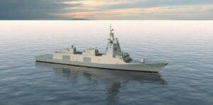 Navantia legt Kiel für die erste spanische Fregatte der F-110-Klasse