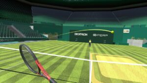 Nye bolde, tak! Tennis på banen serverer på PSVR2 i oktober