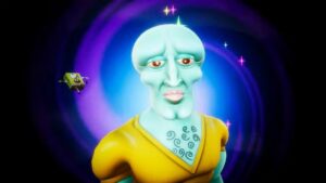 Nickelodeon All-Star Brawl 2 Squidward reflektorfényben készült előzetes
