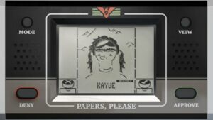 Papers, Please marks 10th anniversary with official Game & Watch style demake