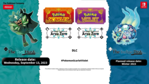 Die erste Erweiterung von Pokémon Scharlachrot und Violett erscheint im September
