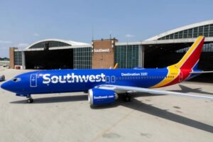 Southwest Airlines’ Destination 225° Program, N8891Q now wears special markings