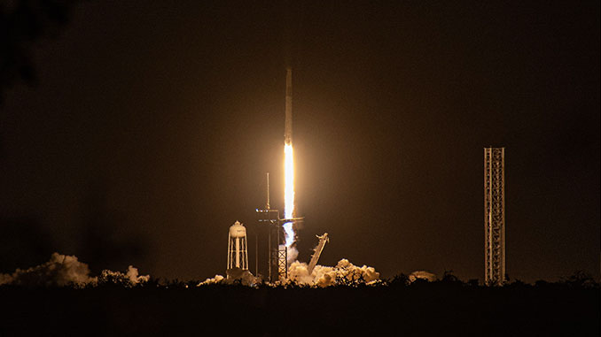 SpaceX launches first all-international crew to space station