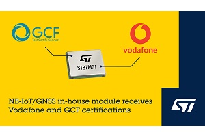 STMicroelectronics ottiene la certificazione Vodafone NB-IoT per i moduli IoT cellulari location-aware | IoT Now Notizie e rapporti