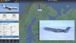 L'aereo svedese per la raccolta di informazioni svolge missioni di sorveglianza sulla Finlandia