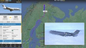 瑞典情报收集机在芬兰上空执行监视任务 - 航空家