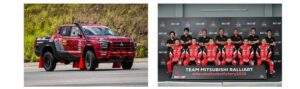 三菱 Ralliart 车队凭借全新 Triton 拉力赛车在 2023 年亚洲越野拉力赛中取得连胜