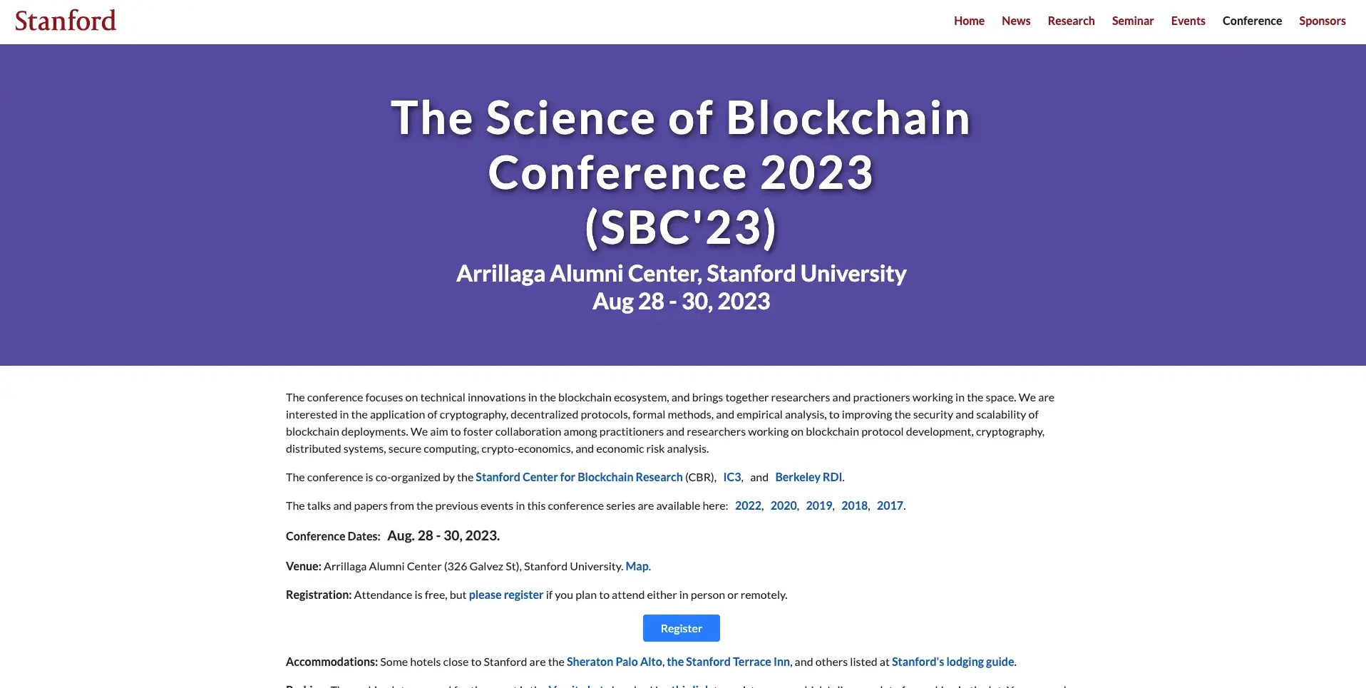 5. Conferencia sobre la ciencia de la cadena de bloques