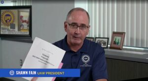 UAW's Fain trashes Stellantis kontraktforslag - Detroit Bureau