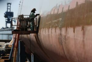 Scheepsbouwersvakbond US Navy keurt arbeidsovereenkomst Bath Iron Works goed