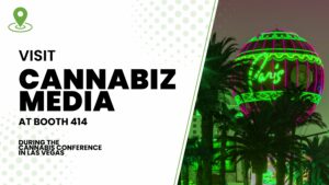 Ghé thăm Cannabiz Media tại Gian hàng #414 Trong Hội nghị Cần sa ở Las Vegas | truyền thông cần sa