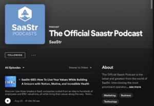 Want Leads? SaaStr Podcasts and Newsletters Booking Up for Q4 and 2024! Sign Up Now! | SaaStr