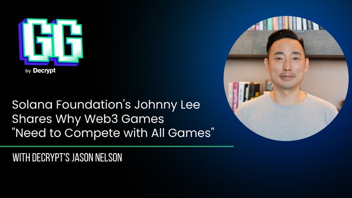 Web3 Games Need to Compete with All Games, Says Solana Foundation GM - Decrypt