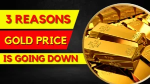 3 razões pelas quais o preço do ouro está caindo hoje