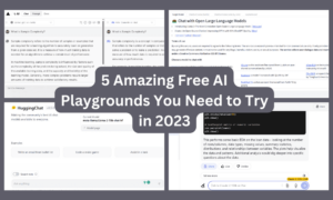 5 Amazing & Free LLMs Playgrounds You Need to Try in 2023 - KDnuggets