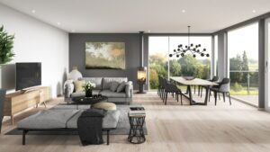 5 strategie di interior design moderno e minimalista per creare una casa che offra una boccata d'aria fresca