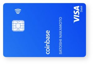coinbase bitcoin debit card