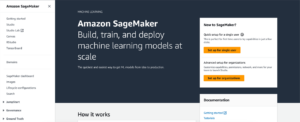 Amazon SageMaker simplifica a configuração do Amazon SageMaker Studio para usuários individuais | Amazon Web Services