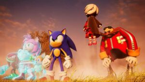 Amy, Knuckles in Tails, ki jih je mogoče igrati v zadnji posodobitvi Sonic Frontiers, ki je zdaj na voljo