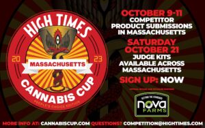 Оголошення The High Times Cannabis Cup Massachusetts: People's Choice Edition 2023