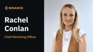 Binance nombra a Rachel Conlan CMO en medio de cambios de liderazgo