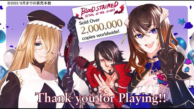 Bloodstained Ritual of the Night Chaos and Vs. modes DLC sales