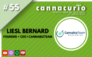 Cannacurio पॉडकास्ट एपिसोड 55 CannabizTeam के लिज़ल बर्नार्ड के साथ | कैनबिज़ मीडिया