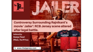 Kontrovers kring Rajnikants film "Jailer": RCB Jersey-scen förändrad efter juridisk strid