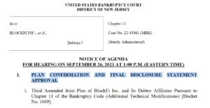Người cho vay tiền điện tử BlockFi nhận được sự đồng ý của tòa án để trả nợ cho khách hàng