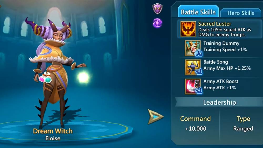 Dream Witch Battle Skills