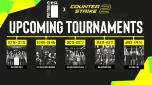 ESL Pro Tour และ ESL Impact เพื่อเปลี่ยนไปใช้ Counter-Strike 2
