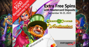 Everygame Poker Awards 30 Extra Free Spins and Offers $2,000 Jackpot From September 18-25, 2023